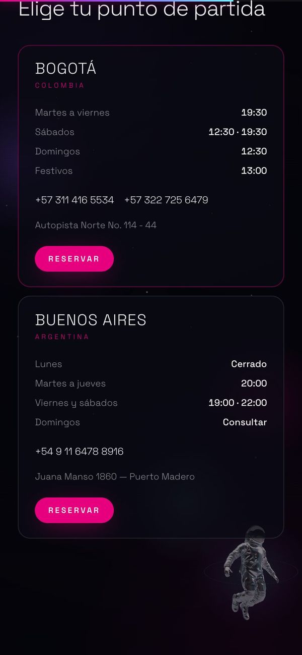 Frenessi: vista en celular